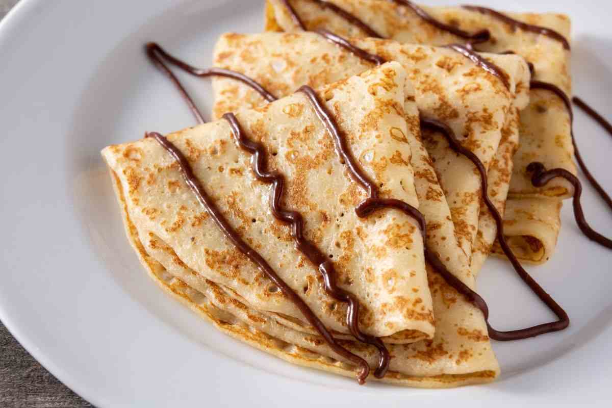 crepes al cioccolato light: ricetta, preparazione, ingredienti
