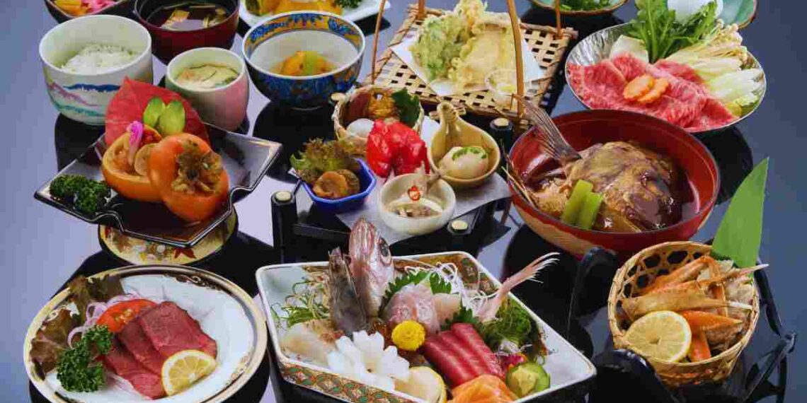 il cibo della cucina giapponese