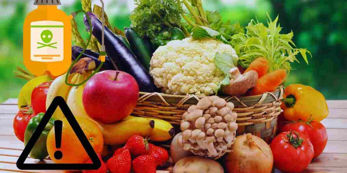 presenza di pesticidi in frutta e verdura