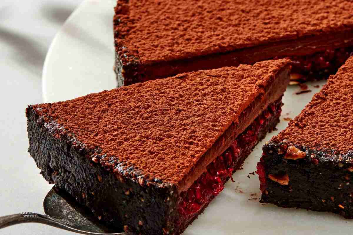 torta senza cottura super cioccolatosa: la ricetta