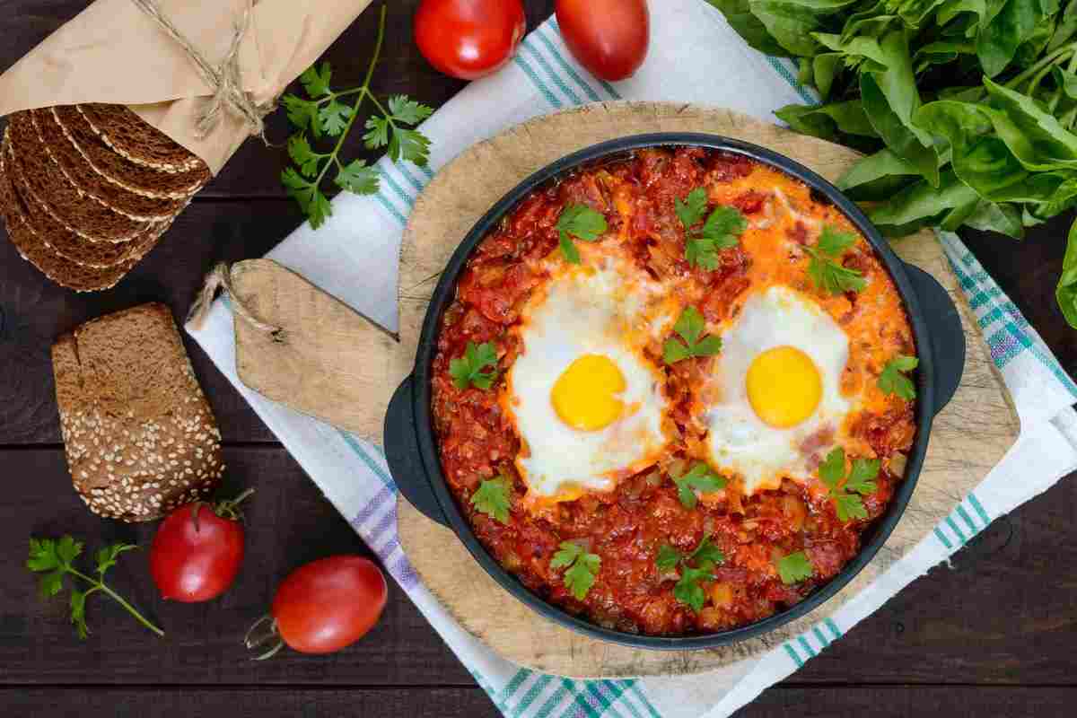 uova al pomodoro ricetta