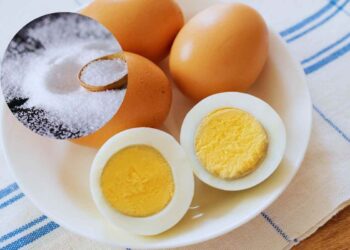 sgusciare le uova con il trucco del sale