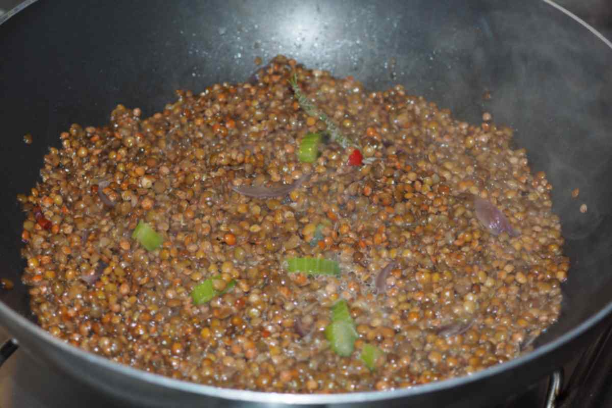 Pasta e lenticchie