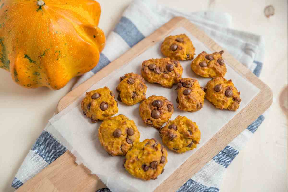 bocconcini di zucca e cioccolato: ricetta