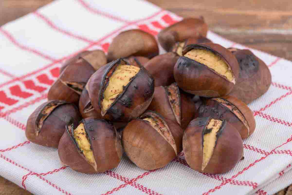 il metodo per conservare le castagne