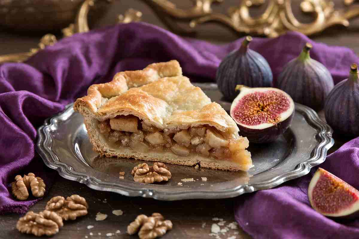 crostata fichi e noci