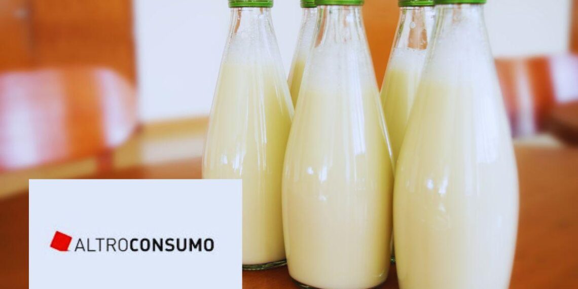 altroconsumo e il latte