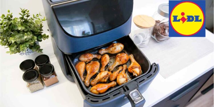 con la friggitrice ad aria Lidl prepari piatti da chef e risparmi