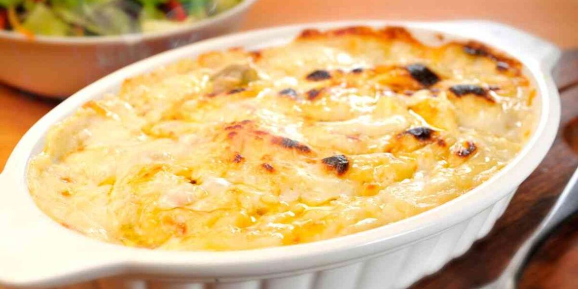 pasta gratin: ricetta
