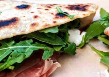 piadine vegetali ceci e avena