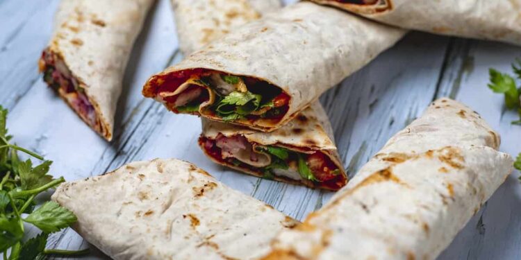 ricetta piadina rosa per pranzo al volo