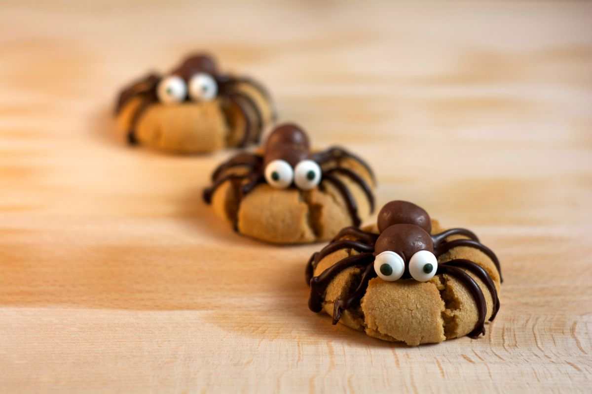 ragnetti di cioccolato dolci halloween