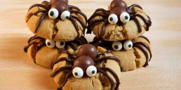 ragnetti di cioccolato dolci halloween