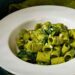 rigatoni con crema di broccoli e mandorle