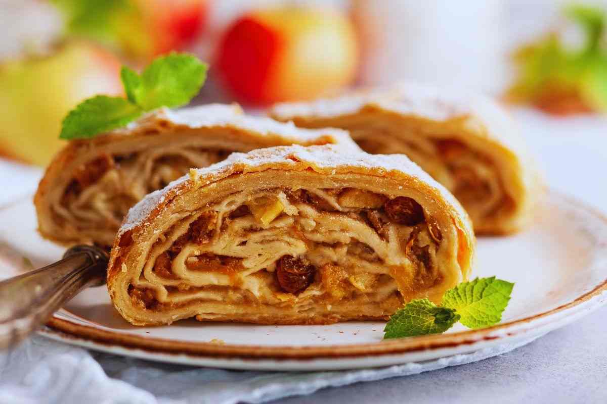 come si fa lo strudel di mele