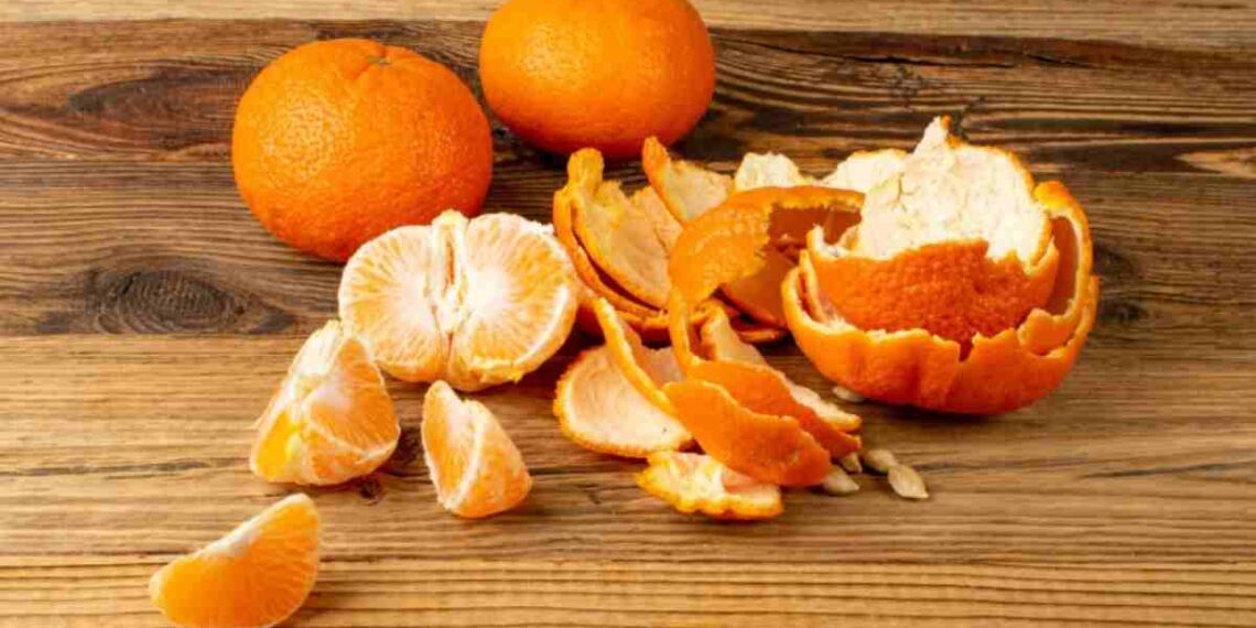 Non buttare bucce mandarino