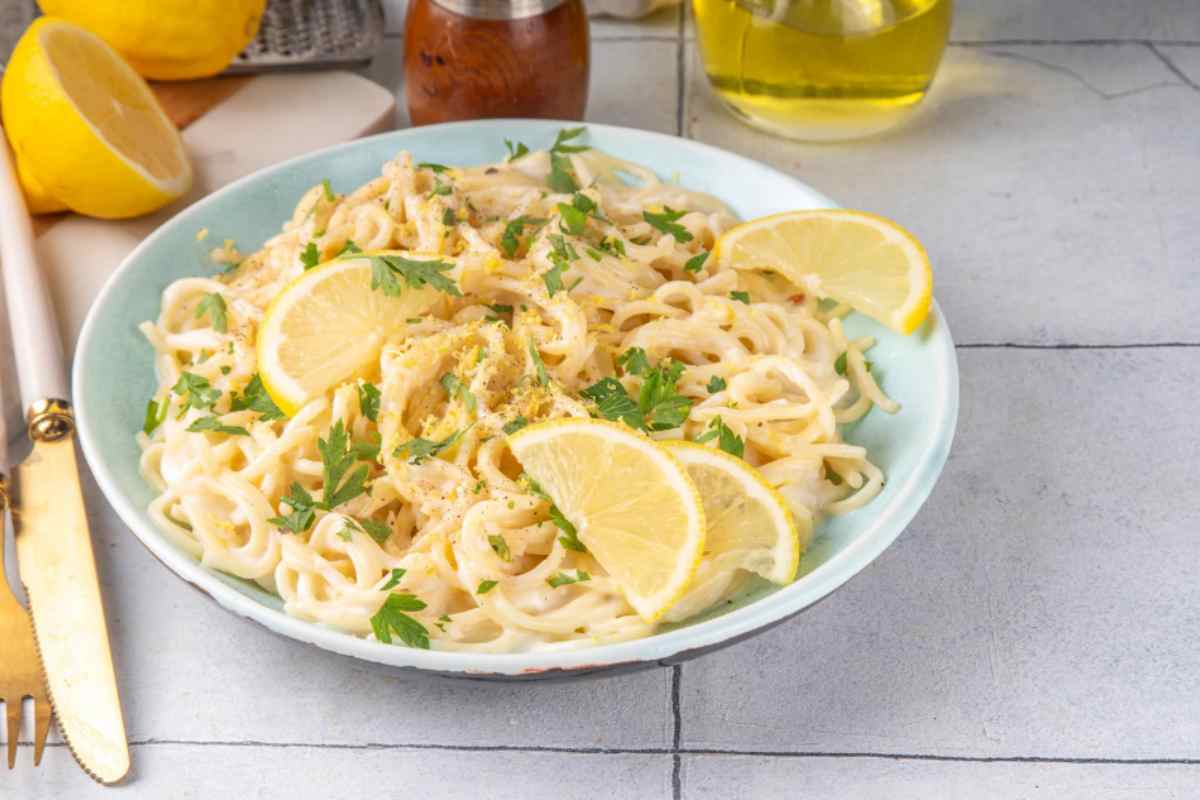 Linguine al limone