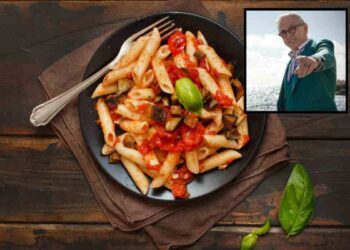 Pasta alla norma, Bruno Barbieri