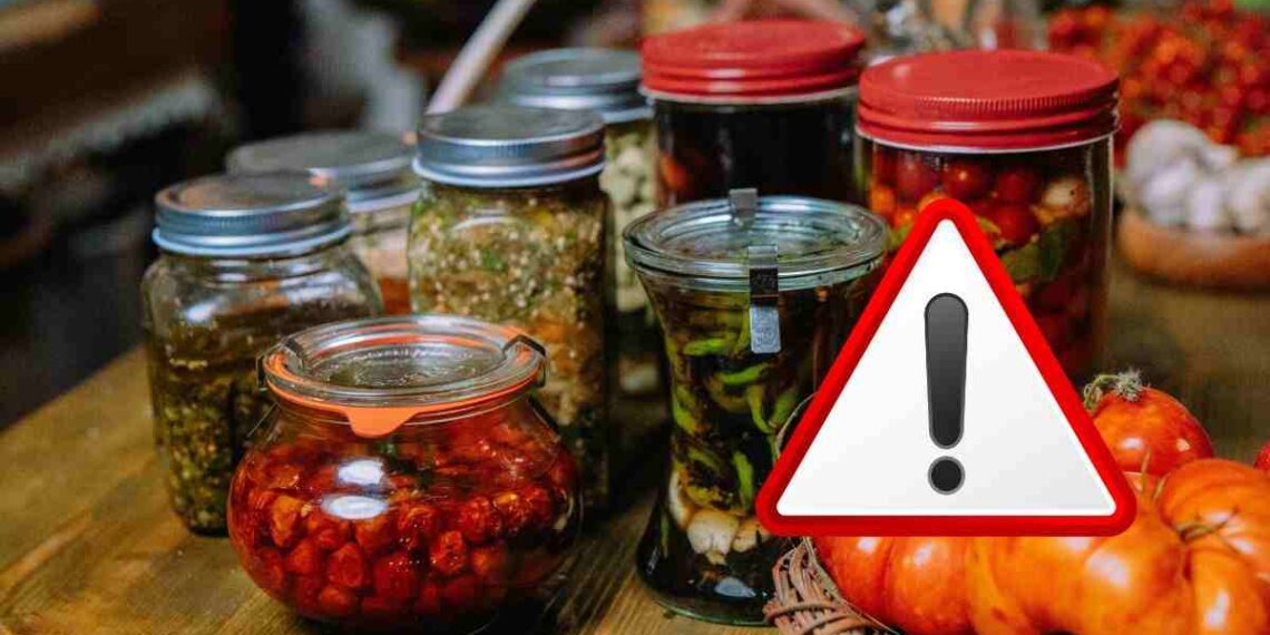 come capire se c'è il botulino nelle conserve