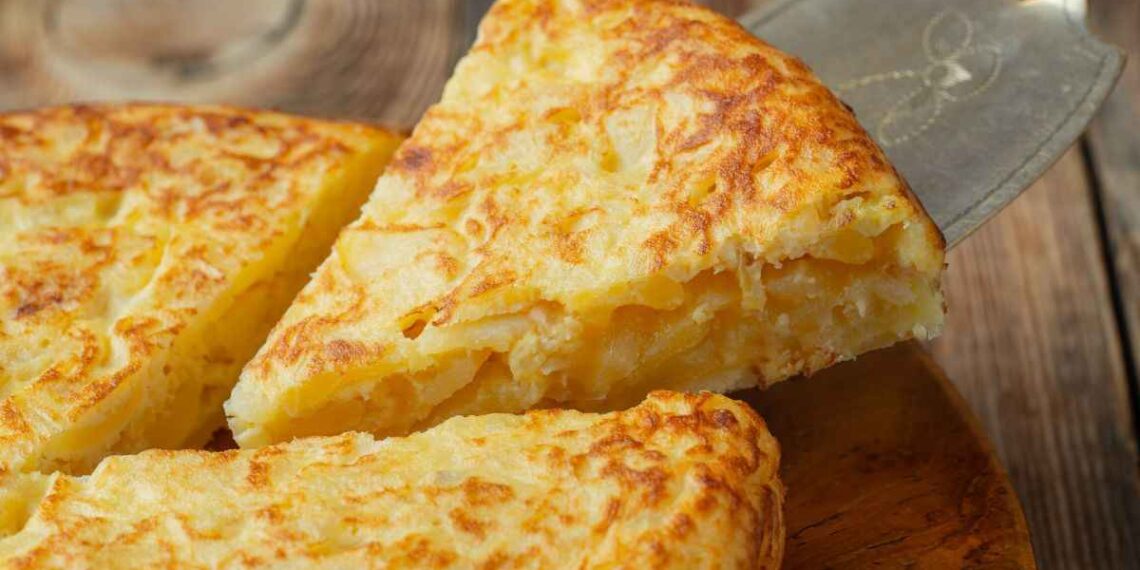 frittata di patate in friggitrice ad aria