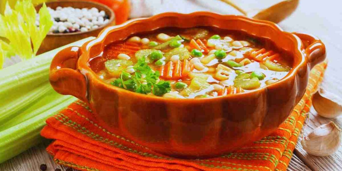 ricetta del minestrone d'autunno