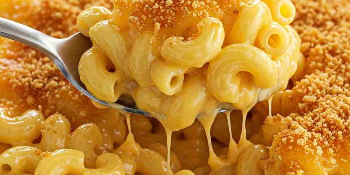 pasta gratinata al prosciutto e formaggio