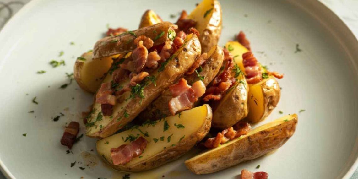 patate al forno con speck