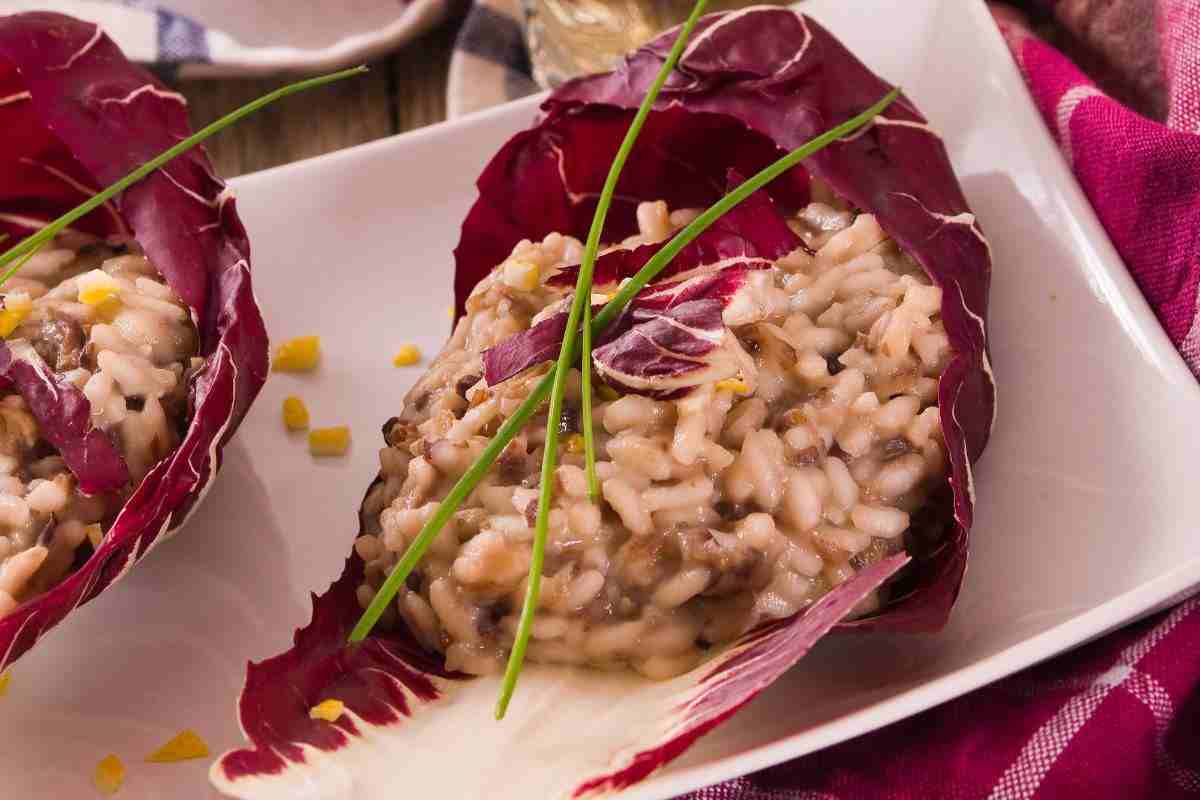 risotto al radicchio