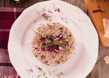 risotto al radicchio