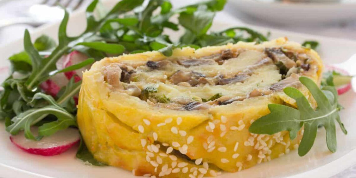 ricetta rotolo goloso di patate