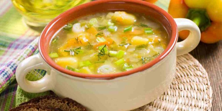 zuppa verdure cereali ricetta