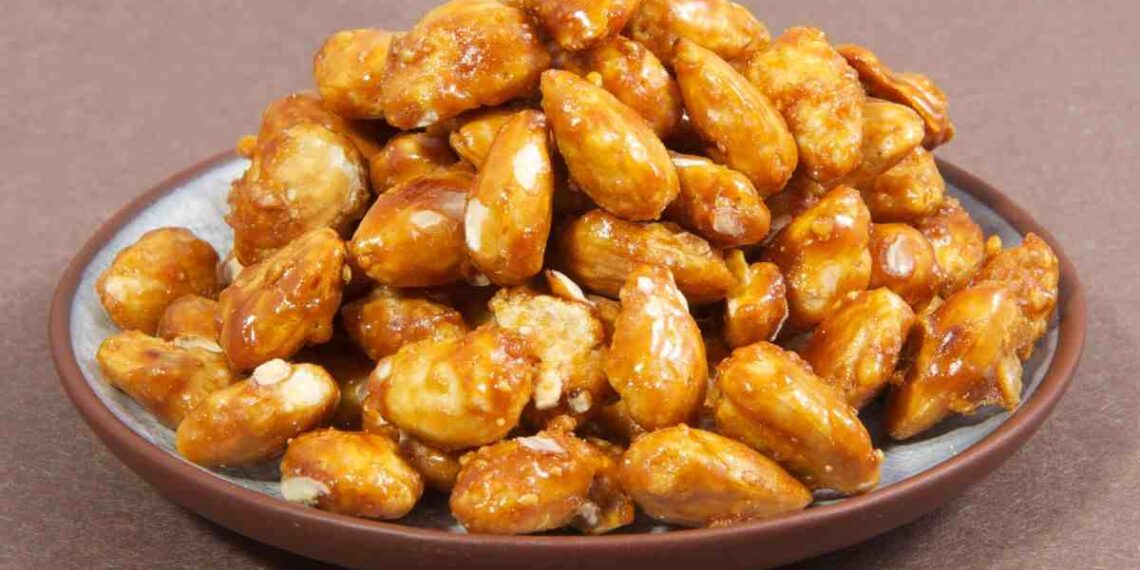 mandorle pralinate ricetta veloce