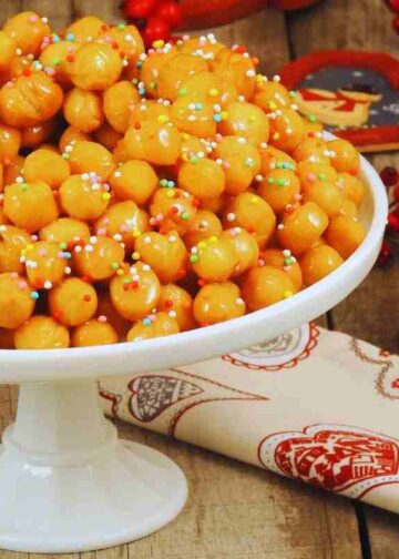 ricetta degli struffoli al forno