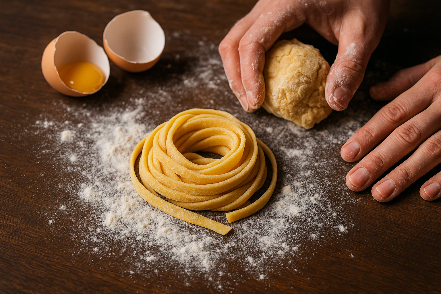 Pasta fresca all'uovo: perché il tuo impasto non tiene e come ripararlo (2)