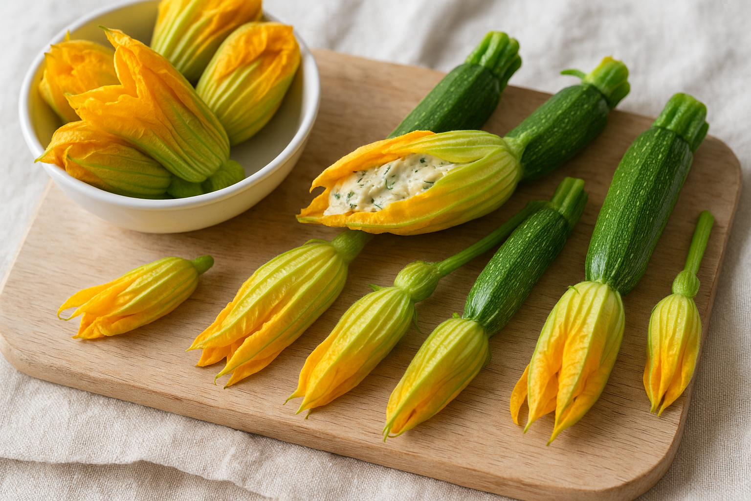 Fiori di zucca: dalla pastella croccante ai ripieni vegetariani (2)