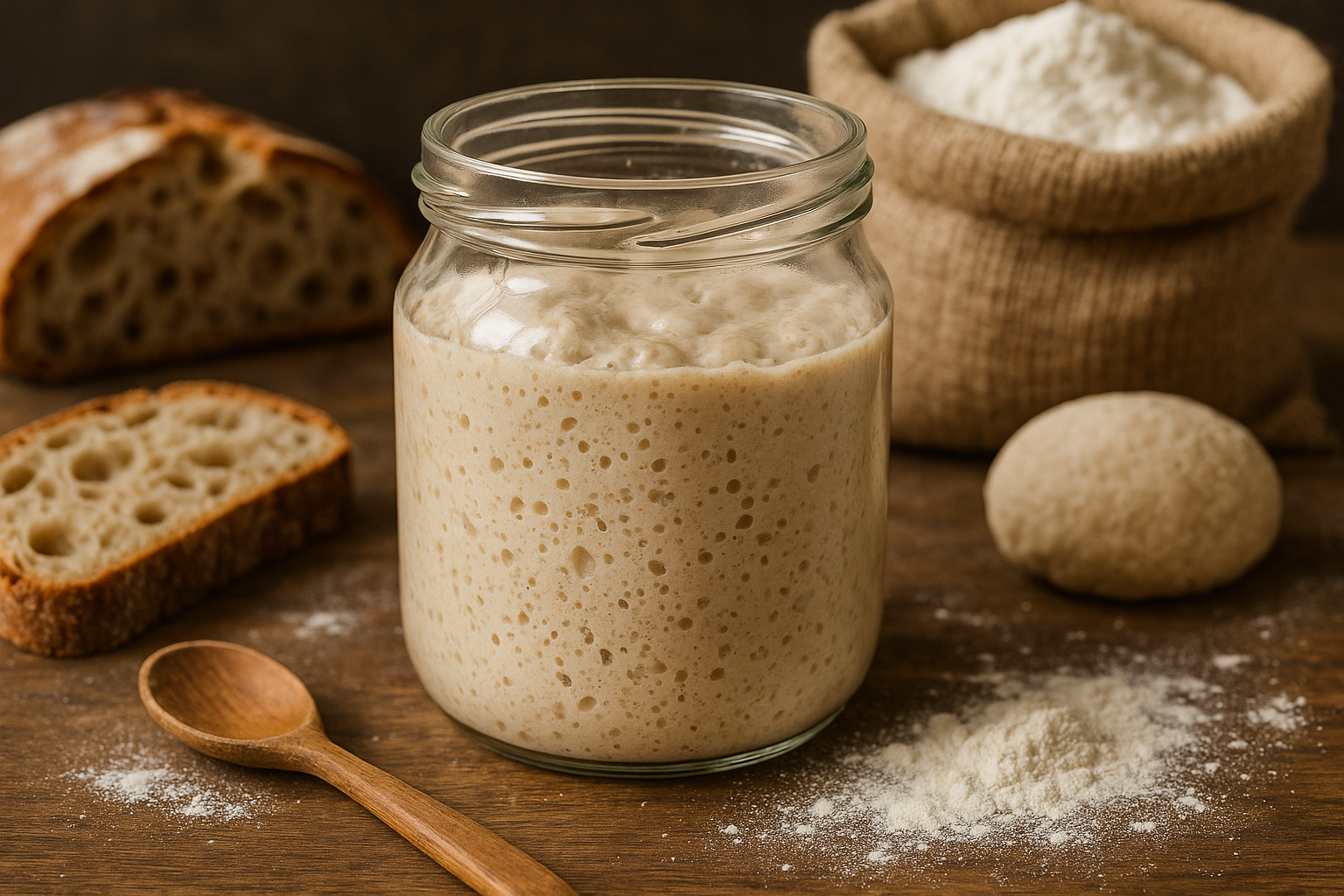 Pane a lievitazione naturale: il tuo starter è vivo? Come capirlo e mantenerlo