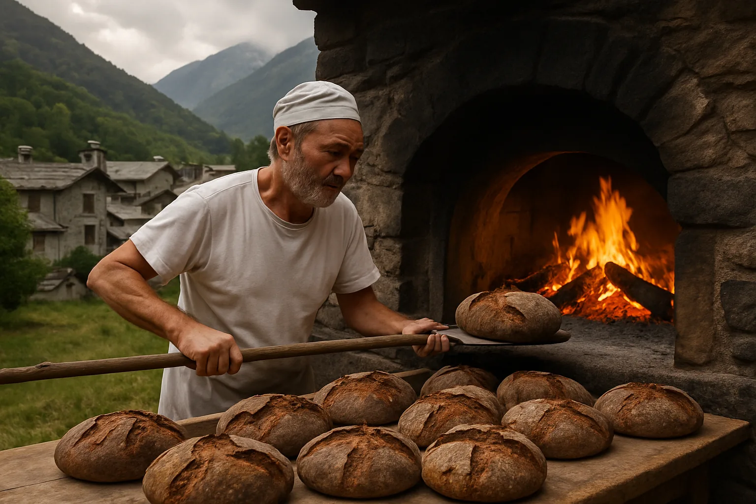 Pane e tradizione: il pan ner valdostano torna agli antichi forni