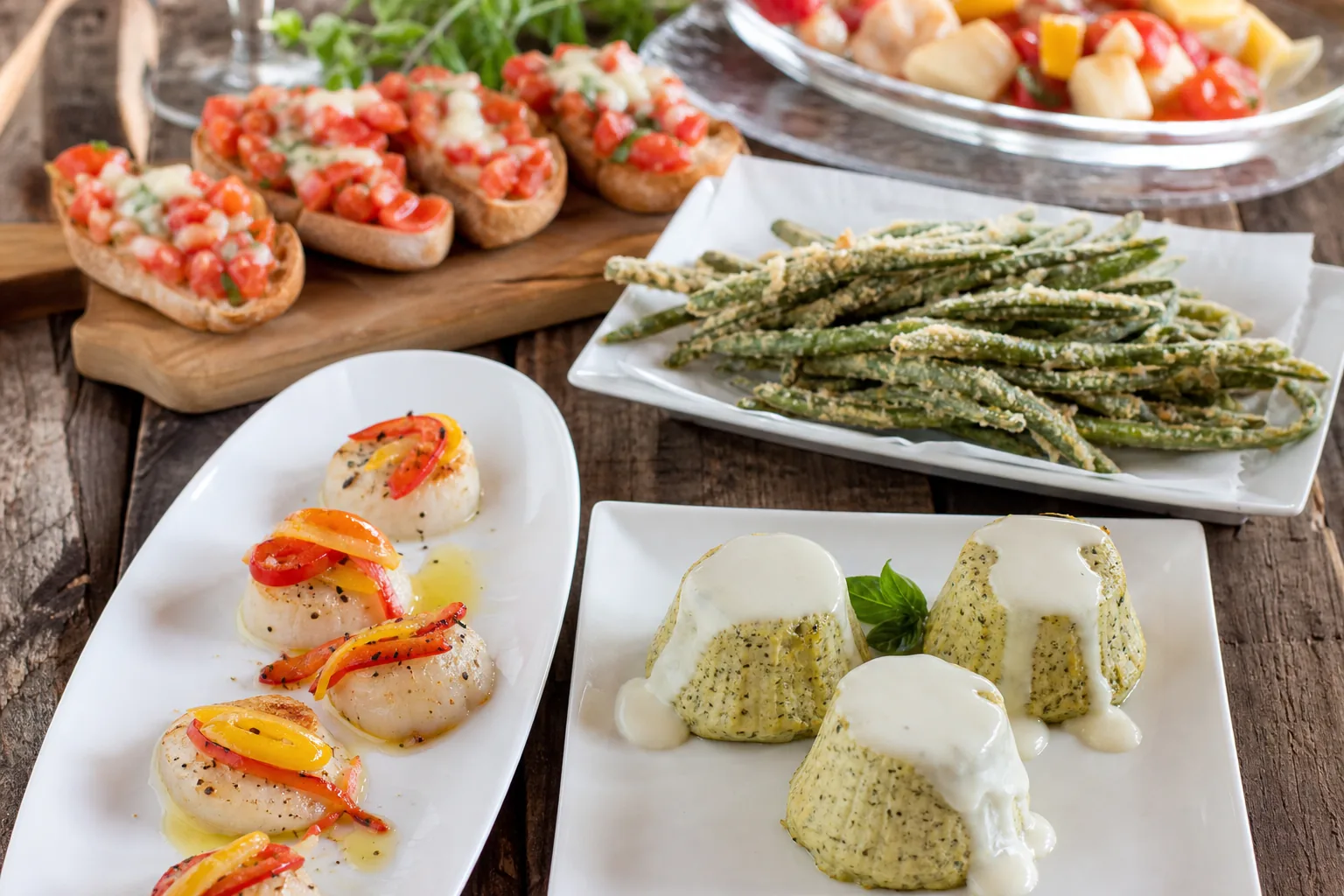 Antipasti estivi veloci: capesante, fagiolini fritti e altre idee sfiziose