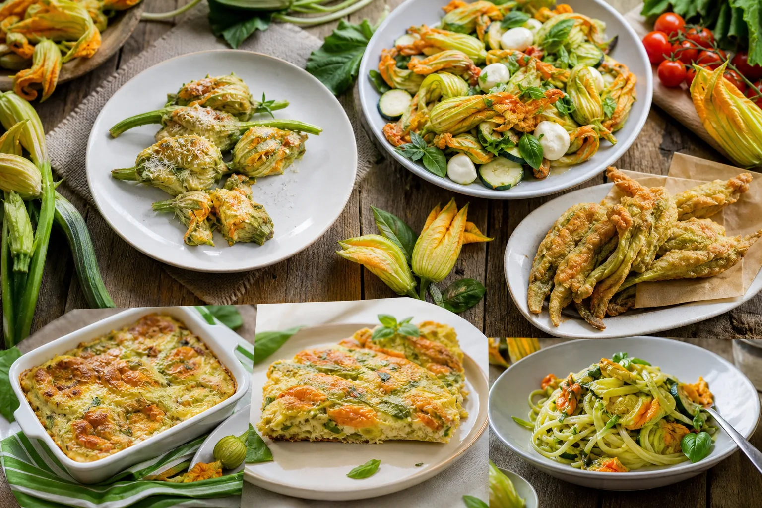 Ricette con fiori di zucca: 31 idee oltre la frittura tradizionale