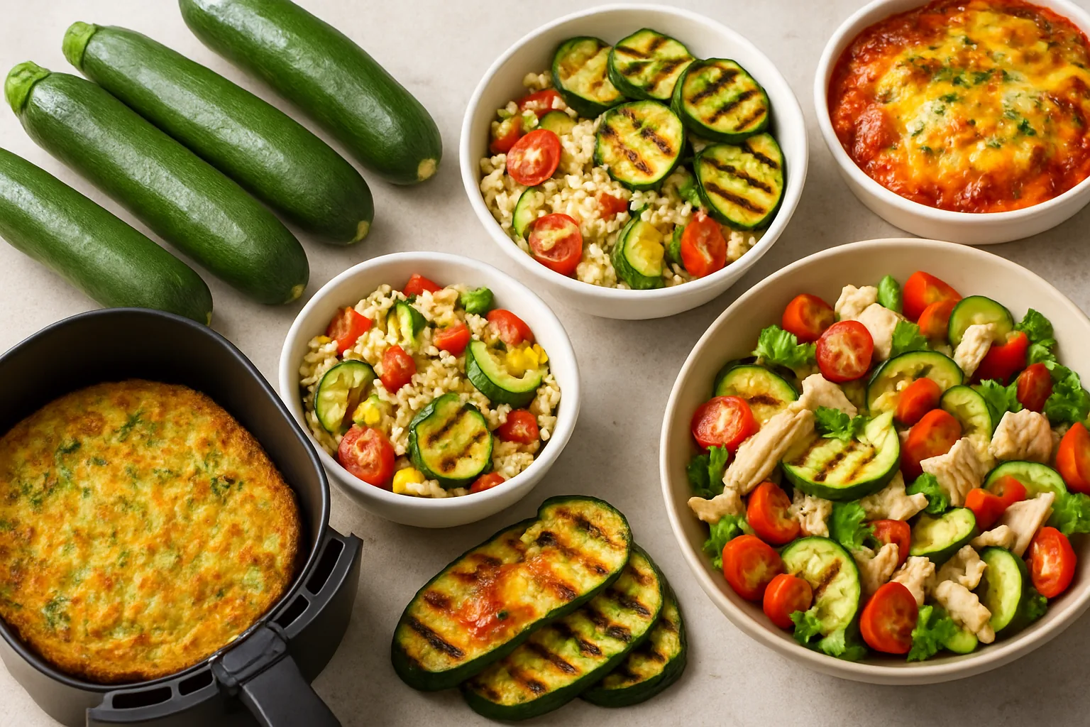 Zucchine in estate: 6 ricette per usarle al meglio (grigliate, fritte, ripiene)