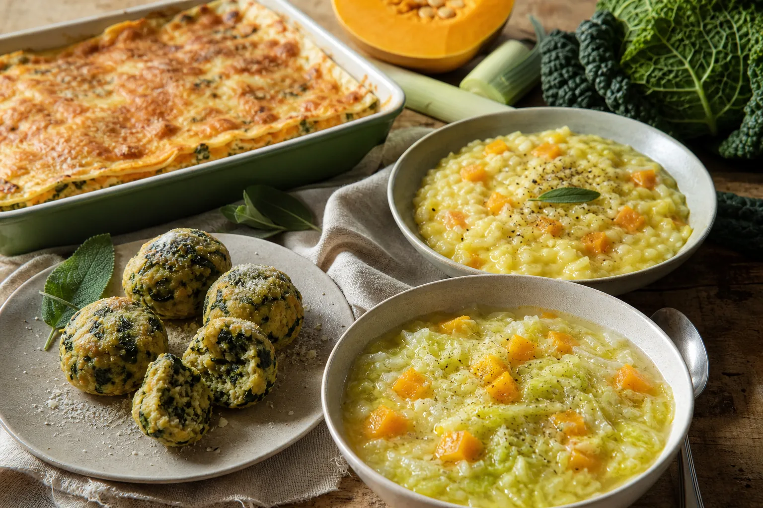 Piatti autunnali con zucca e cavolo: 4 ricette di stagione