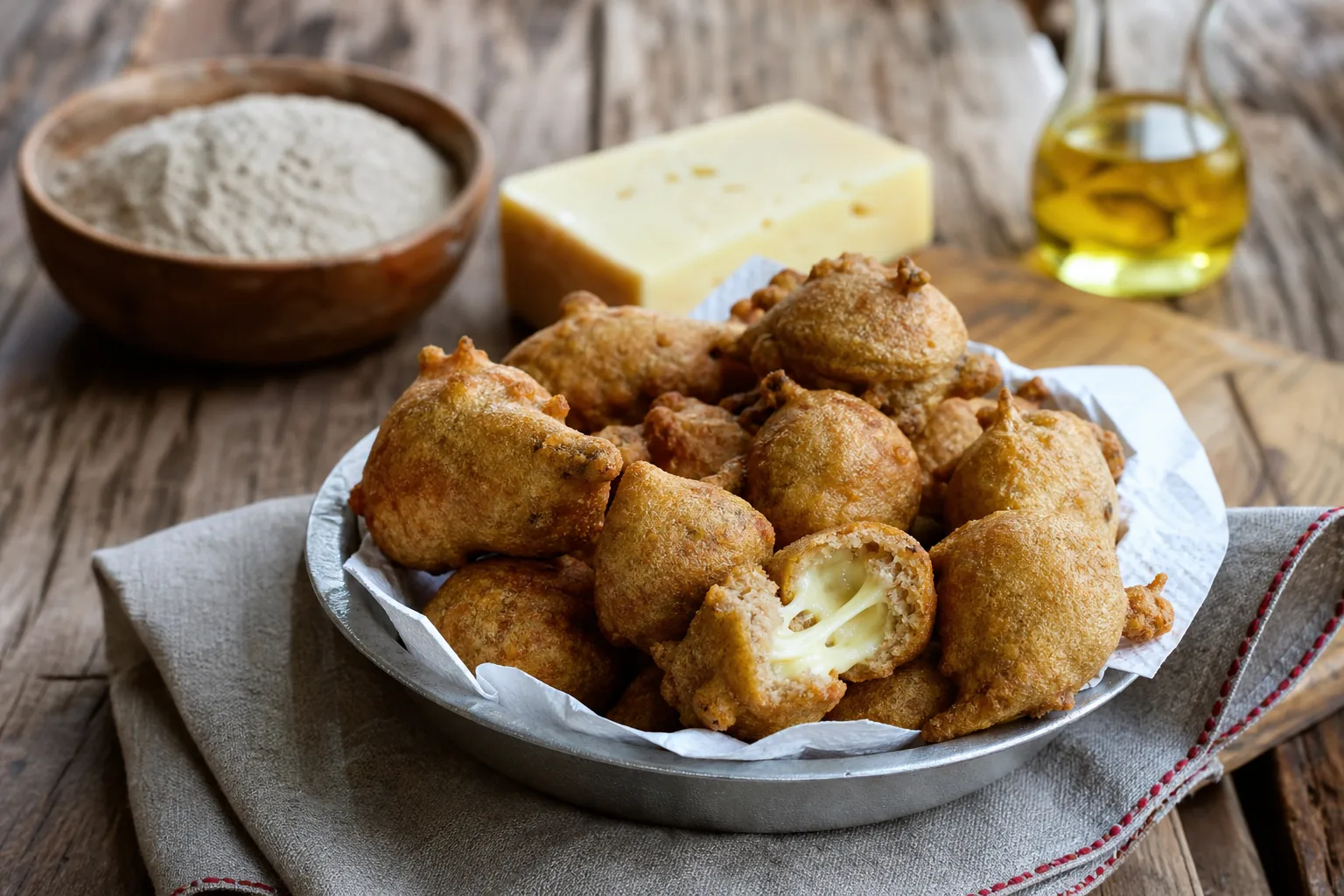 Sciatt della Valtellina: la ricetta tradizionale delle frittelle di grano saraceno ripiene di Casera