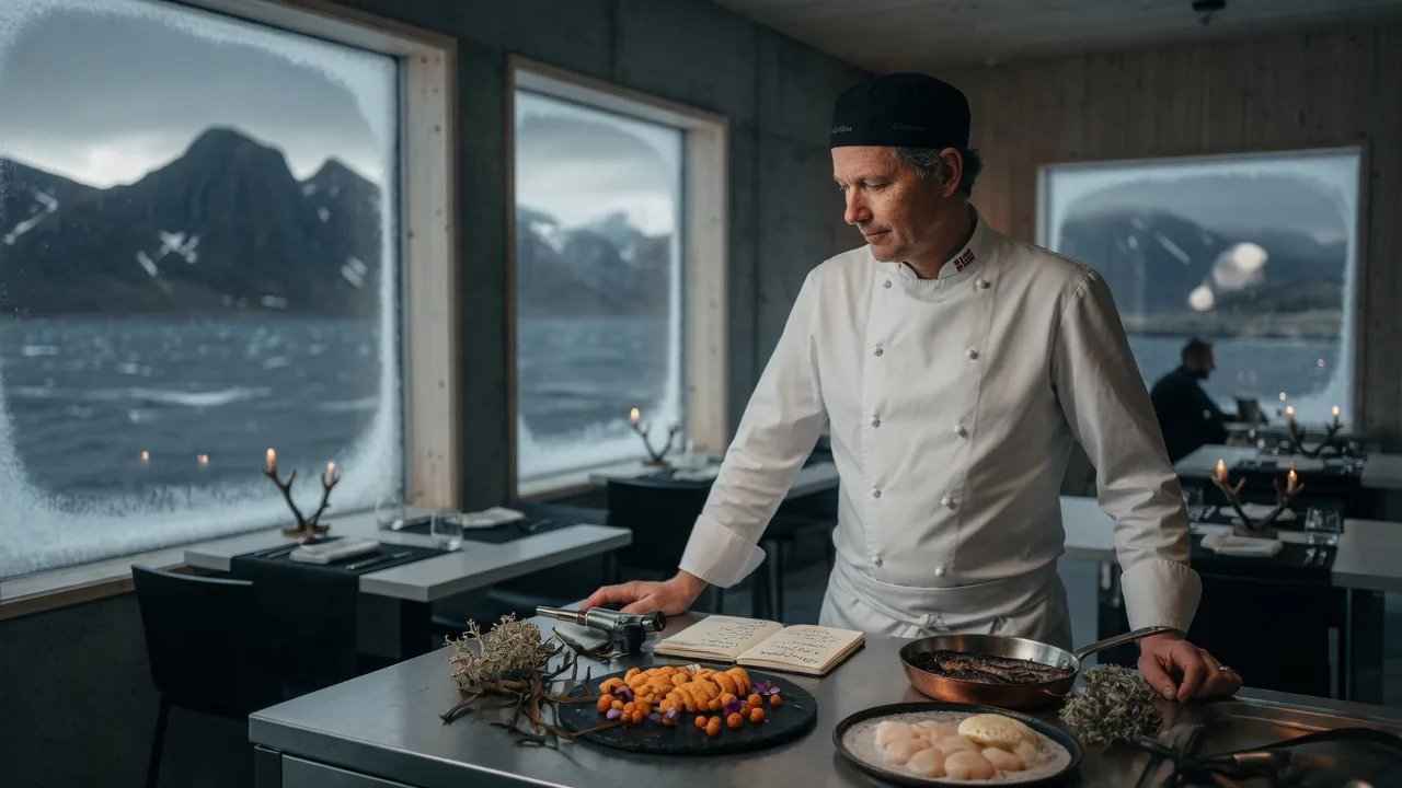 Halvar Ellingsen: il ristorante stellato più a nord del mondo è in Norvegia