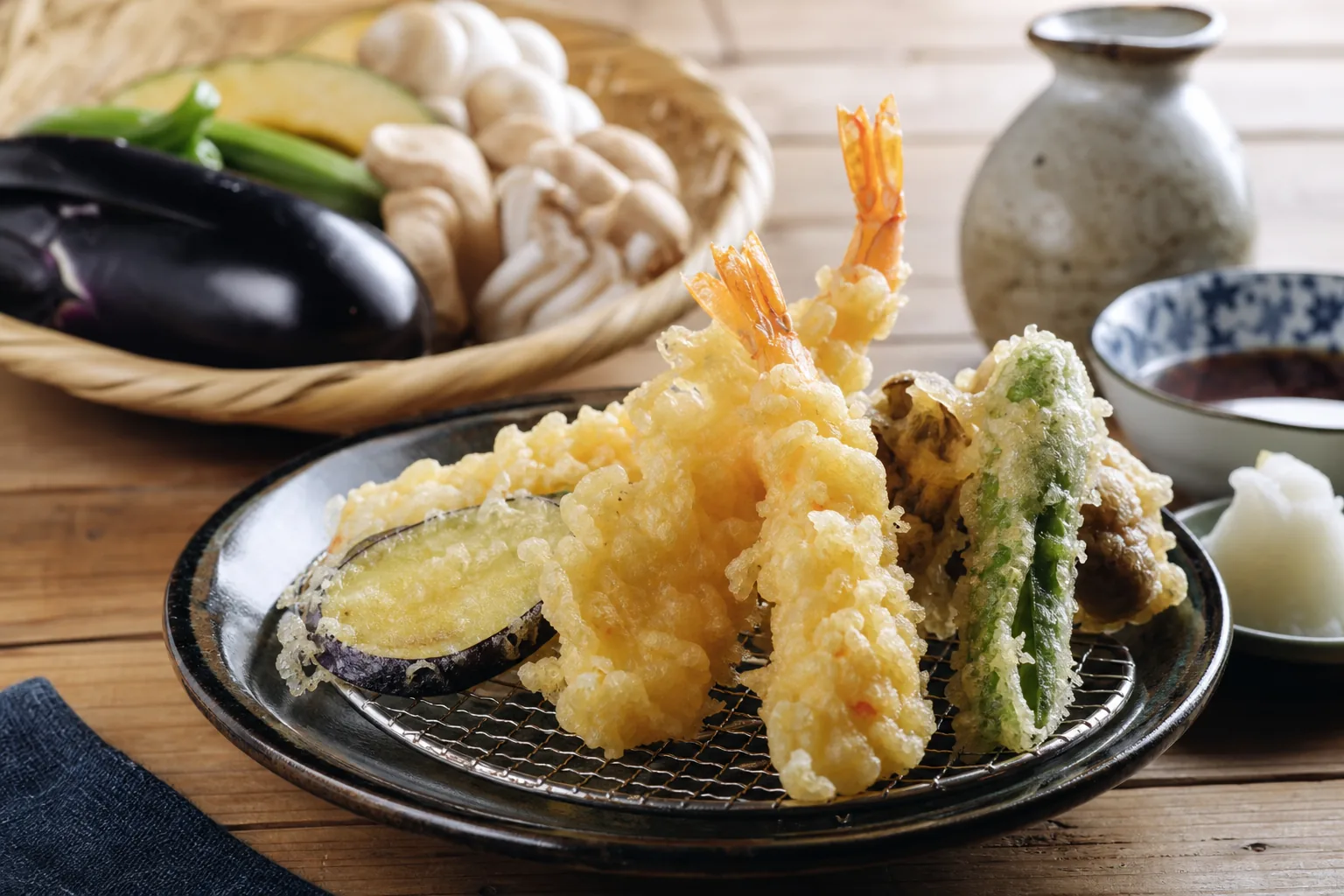 Il segreto della tempura giapponese: come ottenere una frittura leggera e croccante