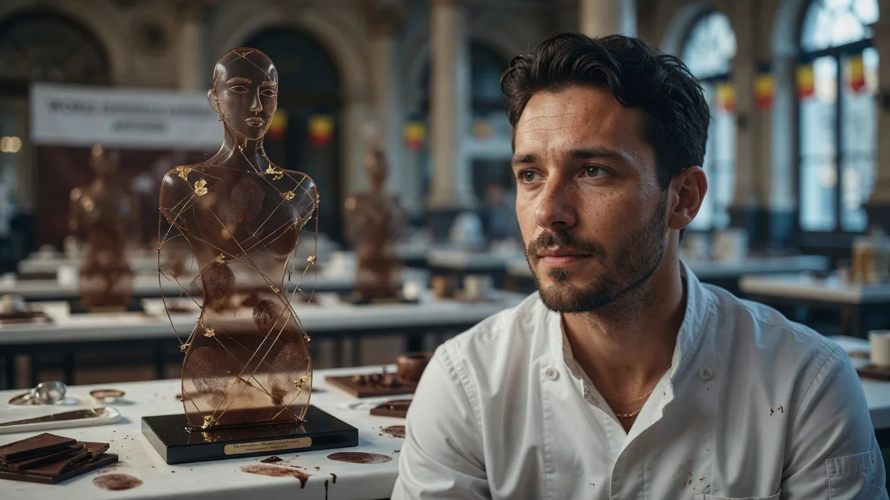 Tommaso Grollero vince il World Chocolate Masters con 'The Invisible'