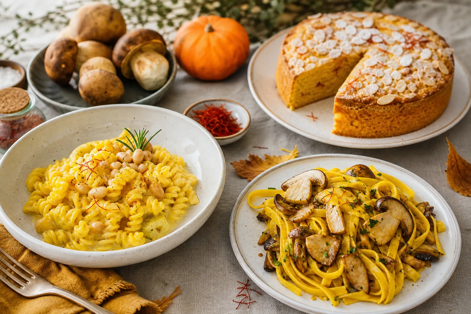 Zafferano in cucina: tre ricette autunnali che esaltano questa spezia