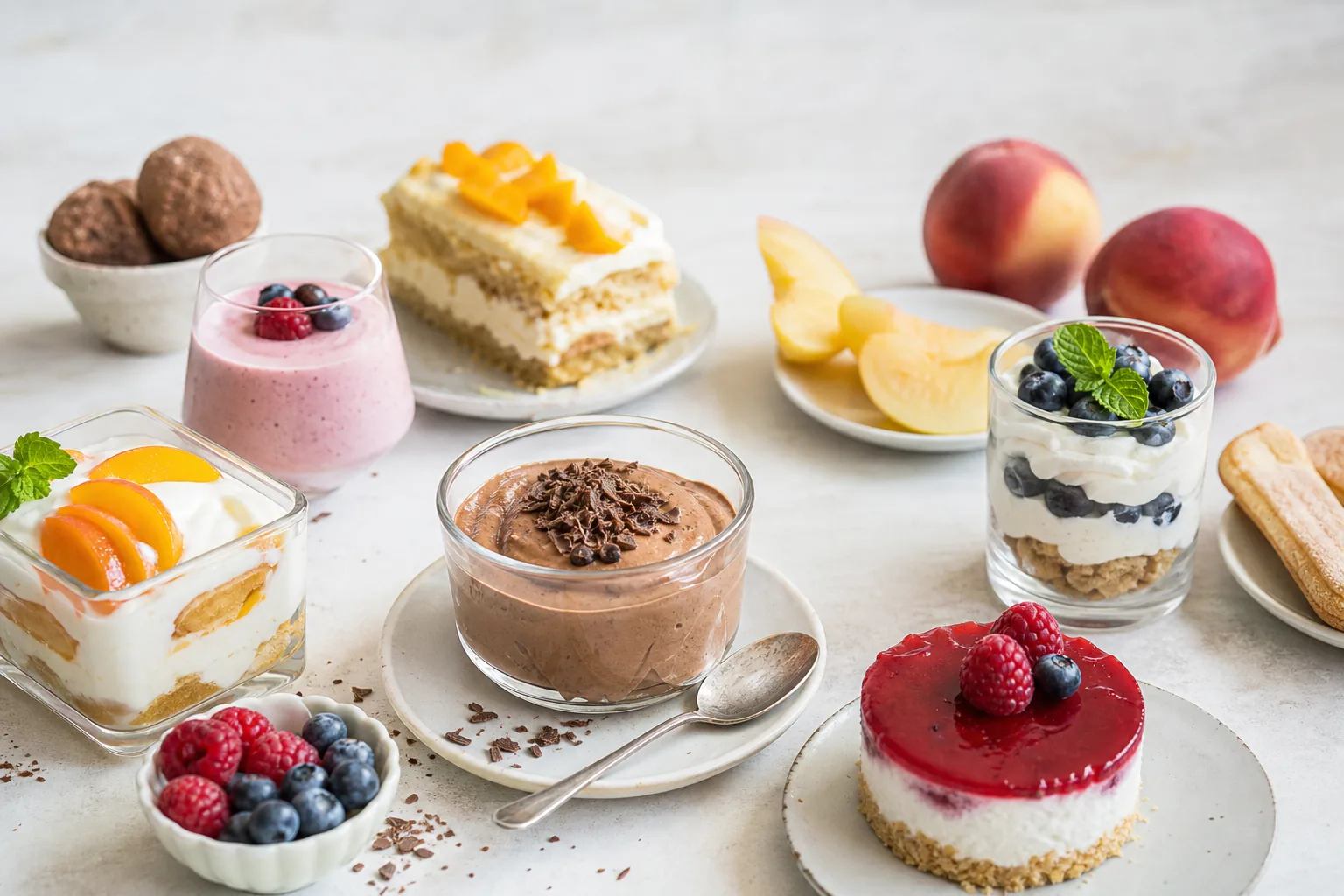 Dolci freddi senza uova per l'estate: mousse, tiramisù e spumone